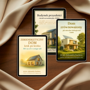 Pakiet publikacji cyfrowych o domu przyszłości, domu zrównoważonym i zeroenergetycznym budownictwie