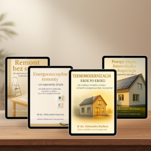 Pakiet publikacji o termomodernizacji, energooszczędnych remontach i odnawialnych źródłach energii